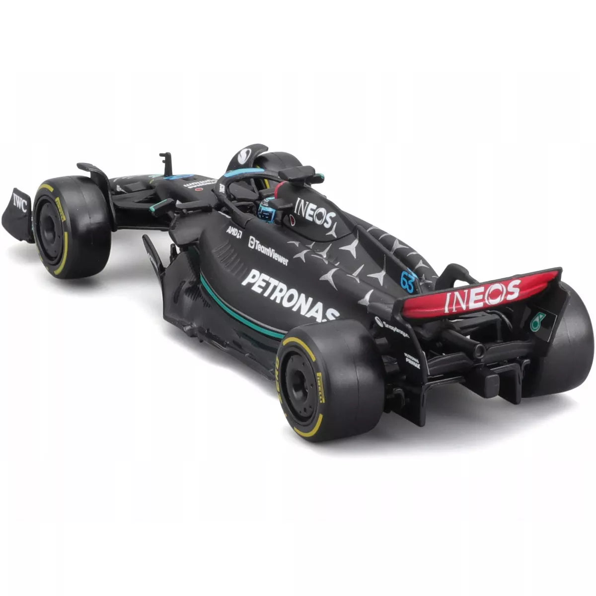 1:43 Mercedes AMG 2023 W14 Hamilton #44 Russell #63