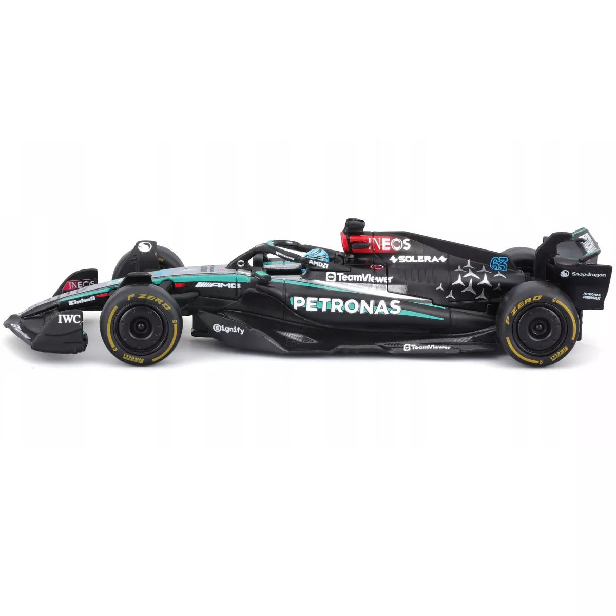 1:43 Mercedes AMG 2024 W15 #44 #63