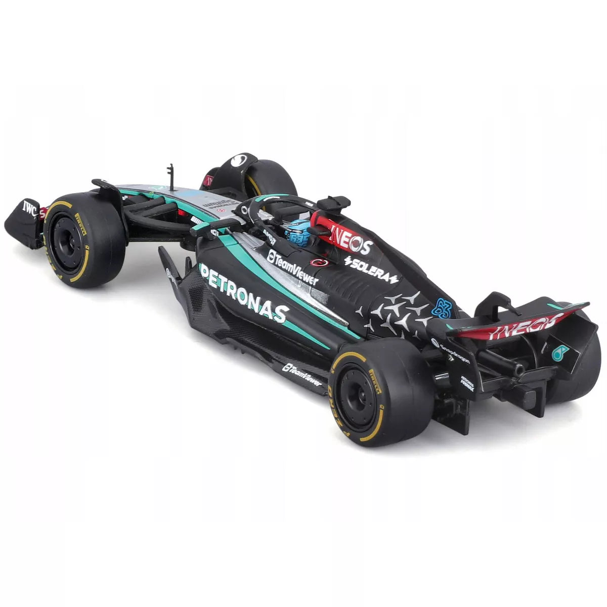 1:43 Mercedes AMG 2024 W15 #44 #63