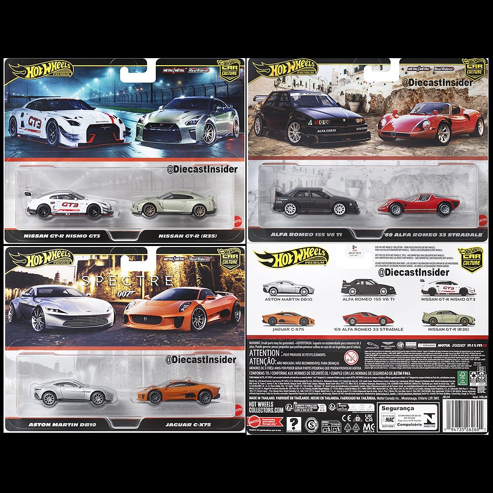 Hot Wheels 2025 Car Culture Twin
