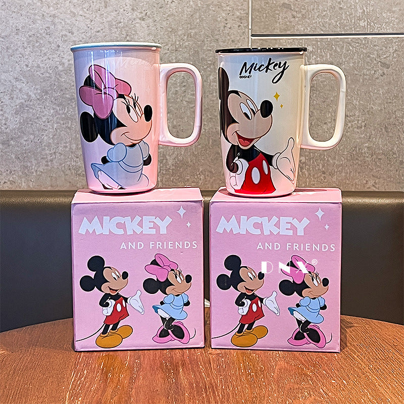 Aesthetic Minnie  & Mickey Mug