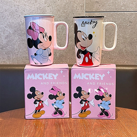 Aesthetic Minnie  & Mickey Mug