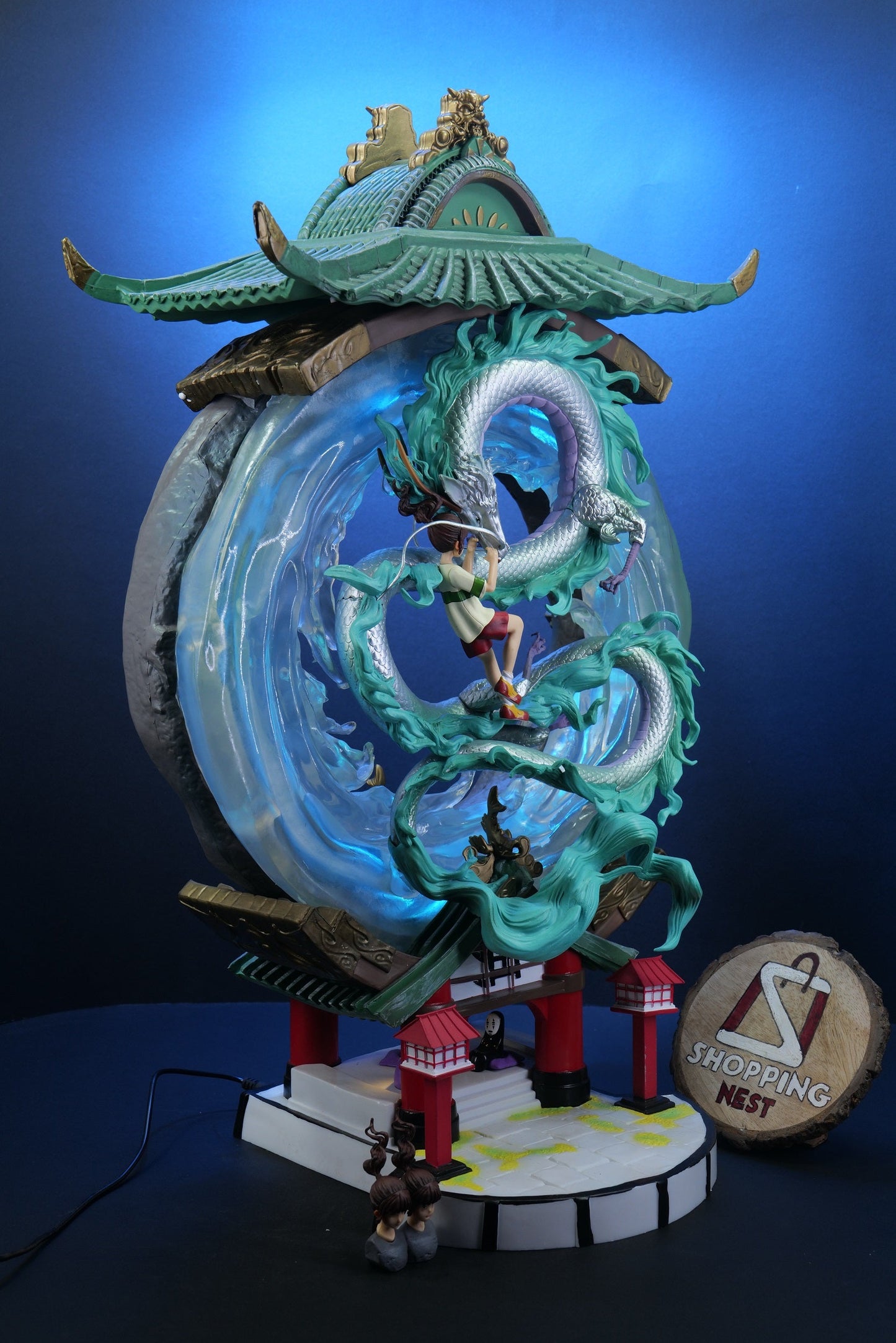 Spirited Away Chihiro (Sen) Figure (55 cm) |PVC| GK Resin Anime Statue Collectible – Studio Ghibli by ShoppingNest