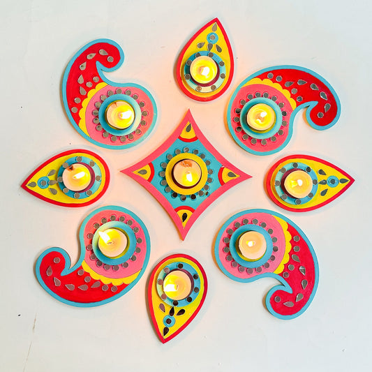 Paisley Rangoli Kit
