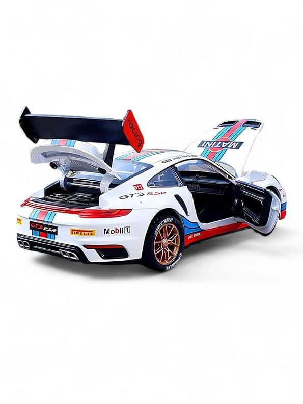 Porsche 911 GT3 RS RSR Turbo Metal Model Diecast Car Scale 1:32 (S-NT-24)