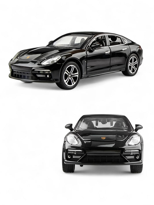 Porsche Panamera Metal Diecast Car - Scale 1:32 - Black (TV-AG-24)