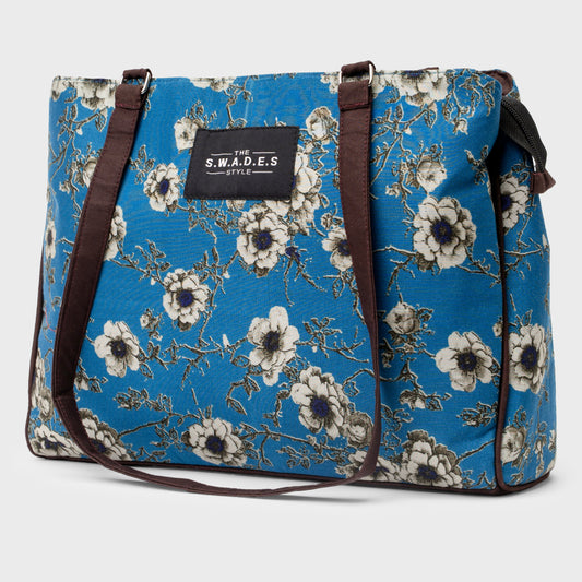 Blossom Breeze – 3-Compartment Tote Bag
