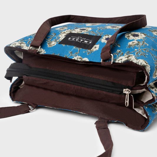 Blossom Breeze – 3-Compartment Tote Bag