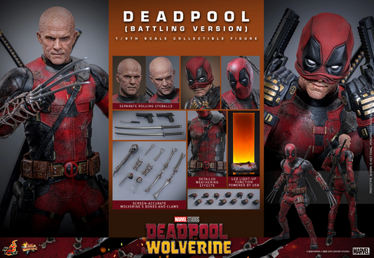 Deadpool (Battling Version) Sixth Scale Figure