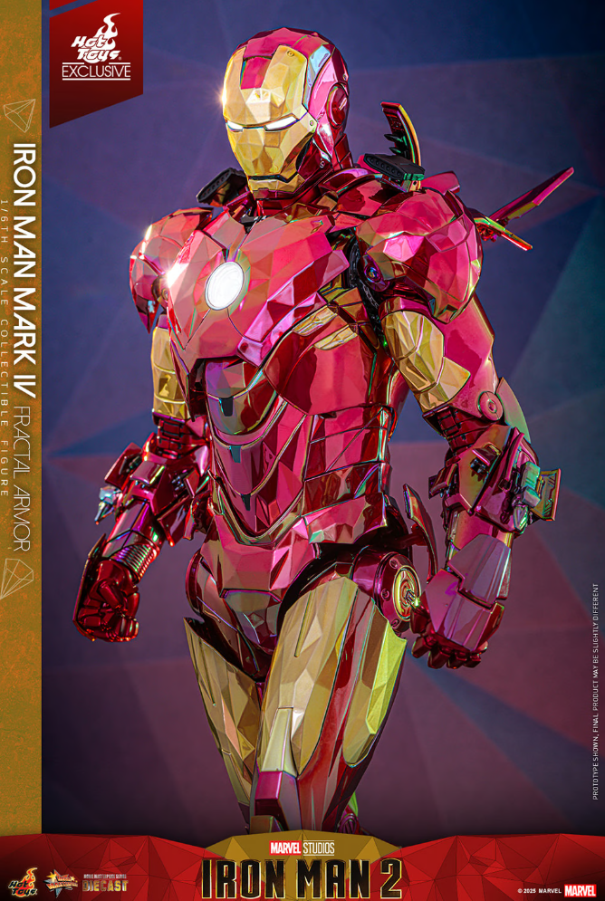 Iron Man Mark IV (Fractal Armor) Sixth Scale Figure
