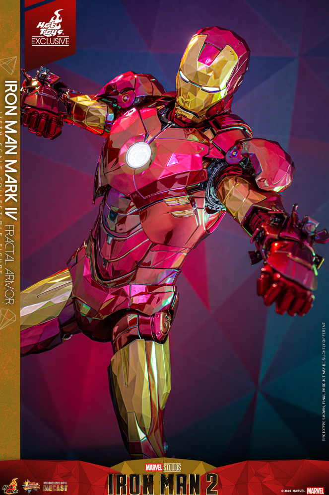 Iron Man Mark IV (Fractal Armor) Sixth Scale Figure