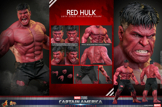 Red Hulk Sixth Scale Figure