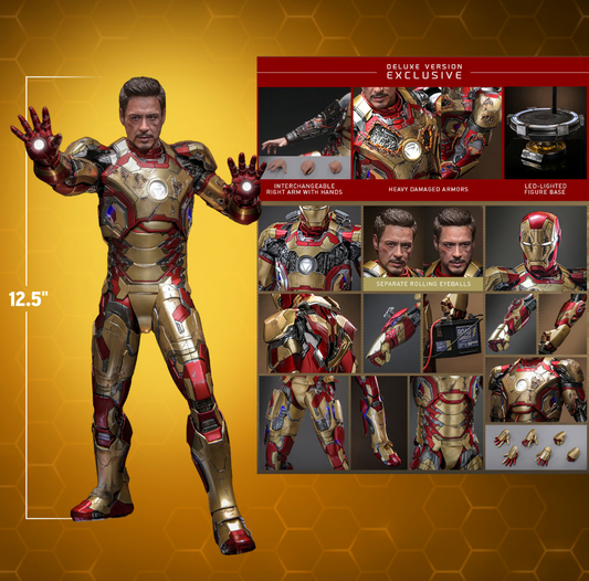 Iron Man Mark XLII (2.0) Deluxe Sixth Scale Figure