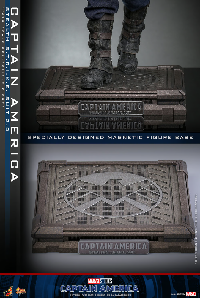 Captain America (Stealth S.T.R.I.K.E. Suit) 2.0 Sixth Scale Figure