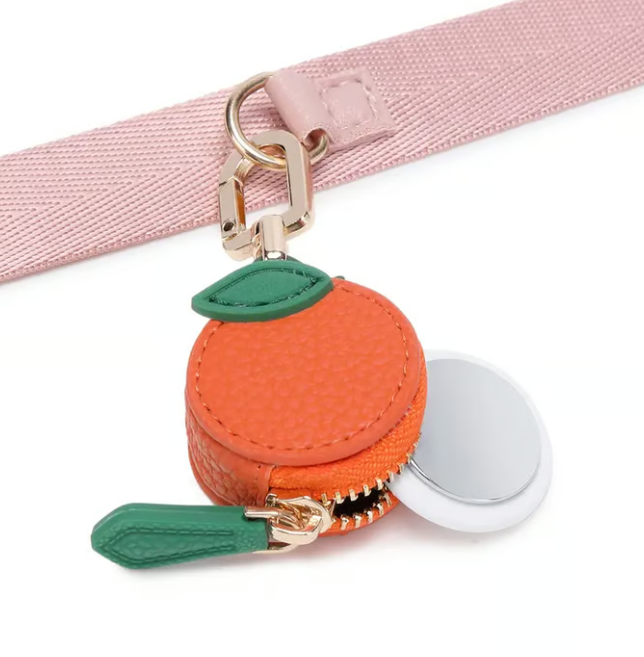 Cute Strawberry & Lemon Mini Coin Purse Charm-Jewelry & Earbuds – Lightweight Gift for Women, Teens & Kawaii Lovers
