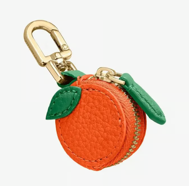 Cute Strawberry & Lemon Mini Coin Purse Charm-Jewelry & Earbuds – Lightweight Gift for Women, Teens & Kawaii Lovers