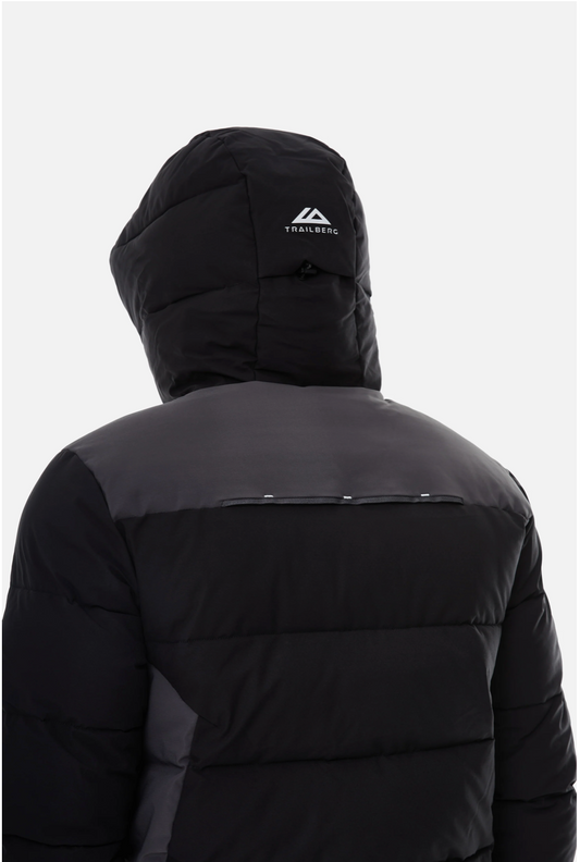 Trailberg Triathlon Insulated Puffer Coat - Black