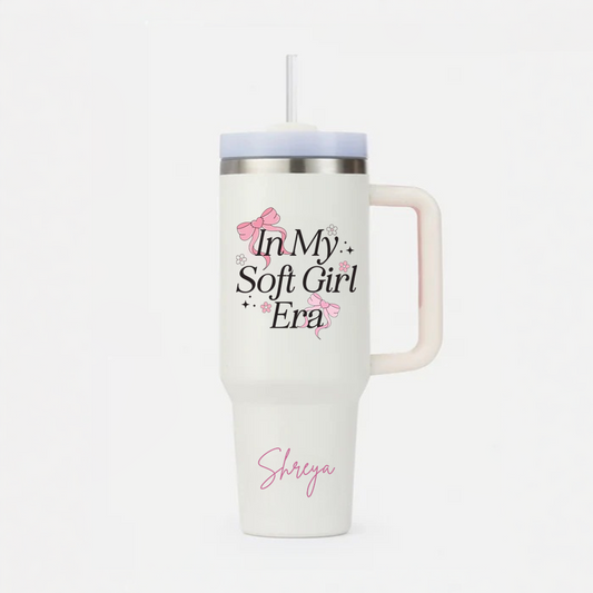 Personalize My Soft Girl Era Tumbler