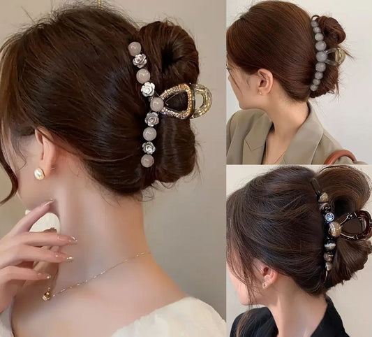 3pc Large Retro Hair Claw Clip