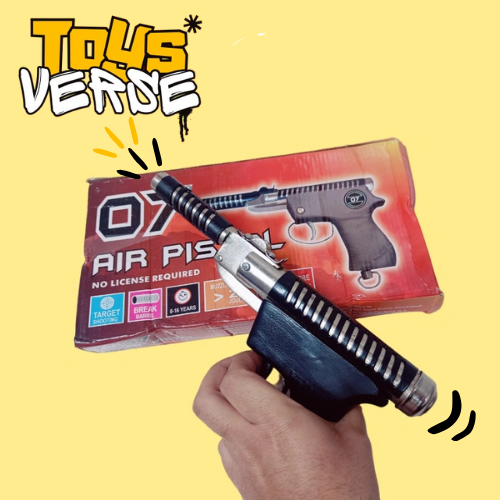 𝗖𝗹𝗮𝘀𝘀𝗶𝗰 𝗕𝗹𝗮𝗰𝗸 𝗔𝗶𝗿 𝗣𝗶𝘀𝘁𝗼𝗹 - 𝗙𝘂𝗹𝗹 𝗠𝗲𝘁𝗮𝗹 𝗕𝗼𝗱𝘆 - (.𝟭𝟳𝟳 𝗖𝗮𝗹𝗶𝗯𝗲𝗿, 𝗡𝗼 𝗟𝗶𝗰𝗲𝗻𝘀𝗲 𝗥𝗲𝗾𝘂𝗶𝗿𝗲𝗱)