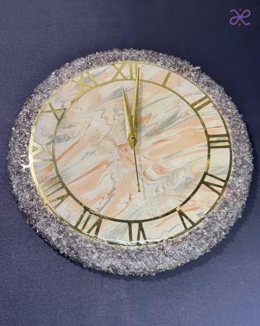 Crystal Edge Roman Wall clock