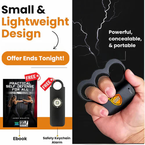 High Power TripleShock Self Defence Punch