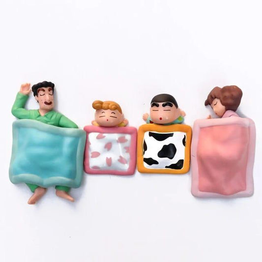 Shinchan Sleeping Figures (Set of 4)