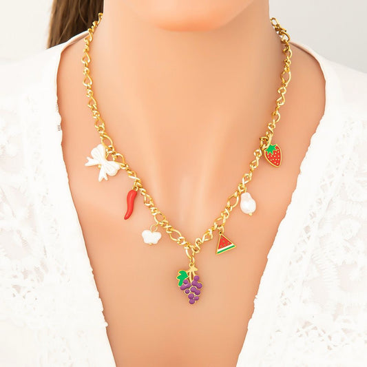 She’s a snack! Necklace