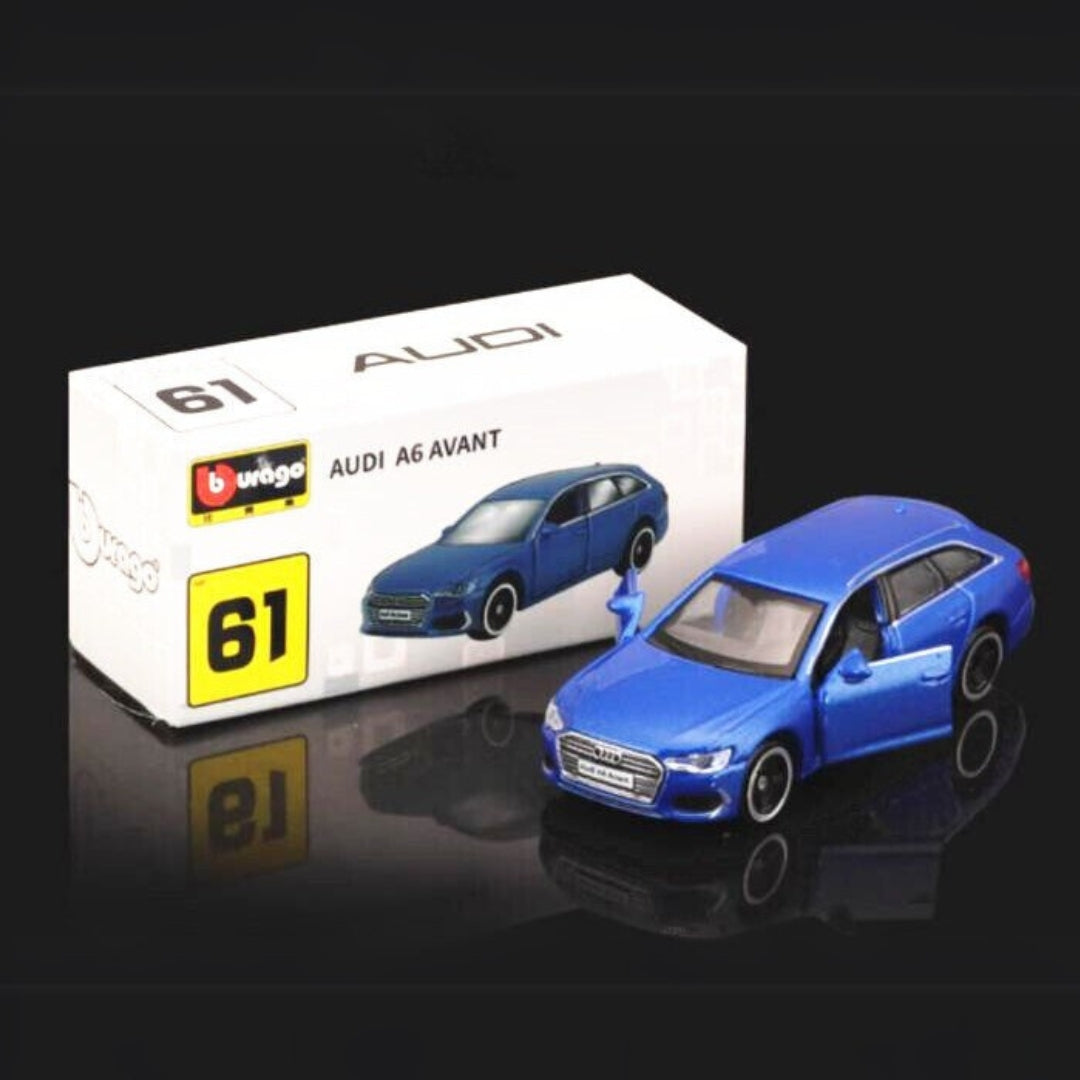 Official Bburago 61 Audi A6 Avant - 1 : 64 Diecast Scale Model