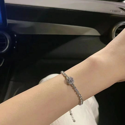 Crystal Cascade Bracelet