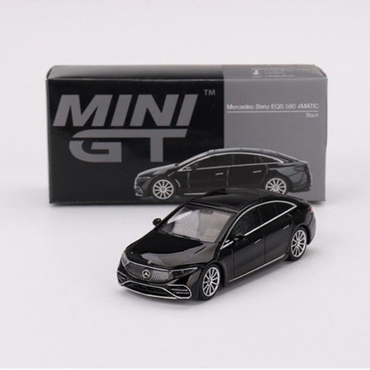 Mini GT Code 694 Mercedes-Benz EQS 580 4MATIC Black