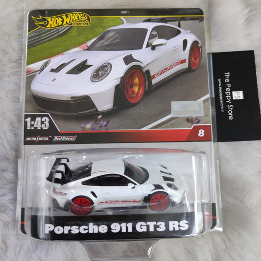 Hot Wheels Scale 1:43 Premium Vehicle Exclusive Collection - Porsche 911 GT3 RS