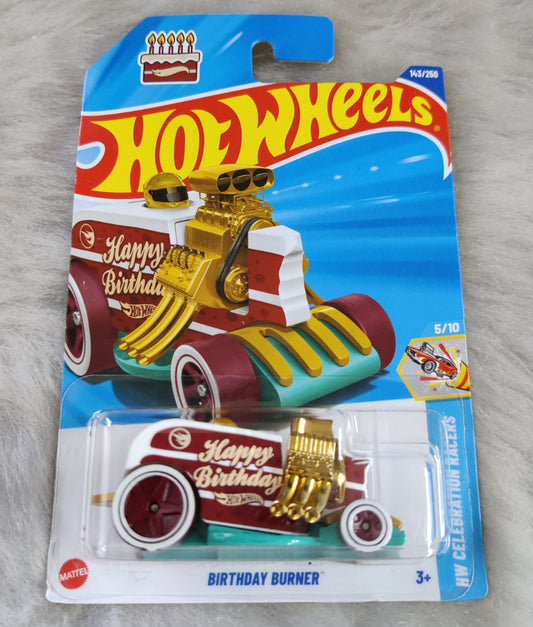 Hot Wheels Imported G 2025 Case Vehicle Exclusive Collection -  Treasure Hunt Birthday Burner