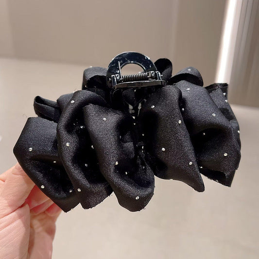 Plushy Draped Hair Claw