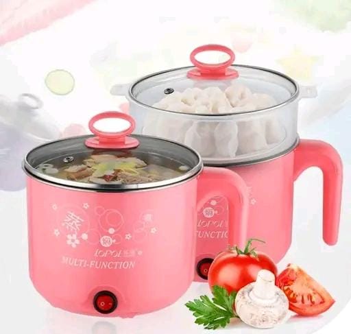 1500 Electric Multi Cooker with steamer | Rice Cooker | 5 egg tray | 1.2 litre 600 Watt | 3 Boiling Modes | Stainless Steel body | Egg boiler | Tea, Soup, Noodles maker