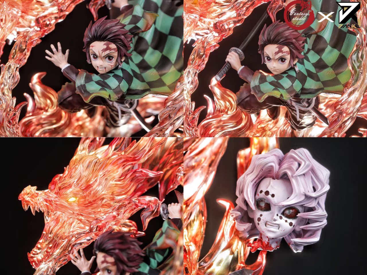 [Premium] [Demon Slayer] Tanjiro Kamado Resin Statue (JK x Fantasy Studio)