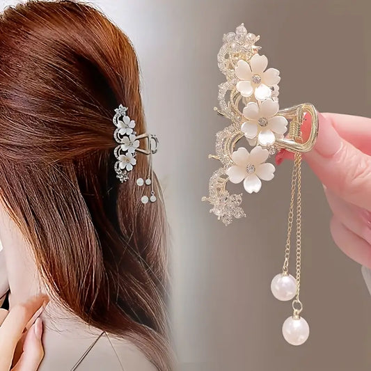 3pc Large Claw Hair Clip – Ancient Chinese Style Ponytail Holder