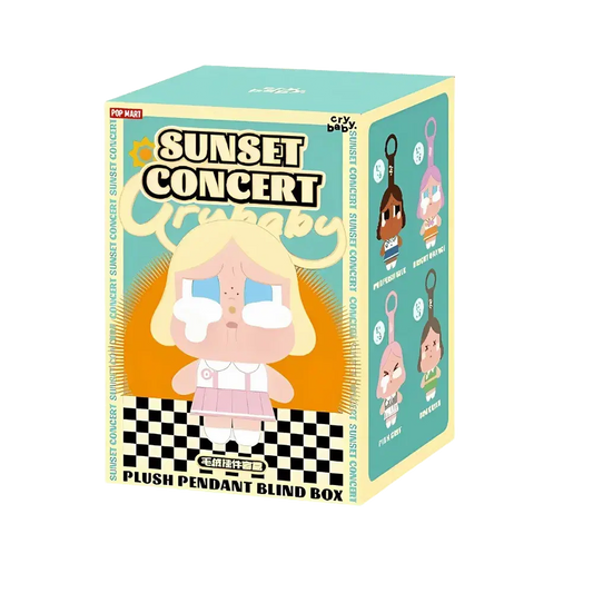 CryBaby Sunset Concert Series Plush Pendant Blind Box