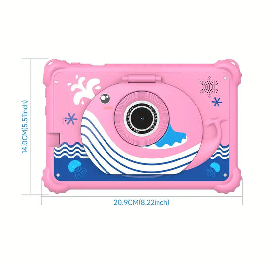 7-Inch Android Tablet with Multi-Color ABS Case, Dual Camera, WiFi, Stereo Speakers