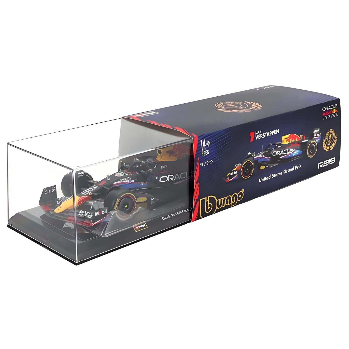 1:24 Red Bull 2023 RB19  Max Verstappen #1 – United States GP