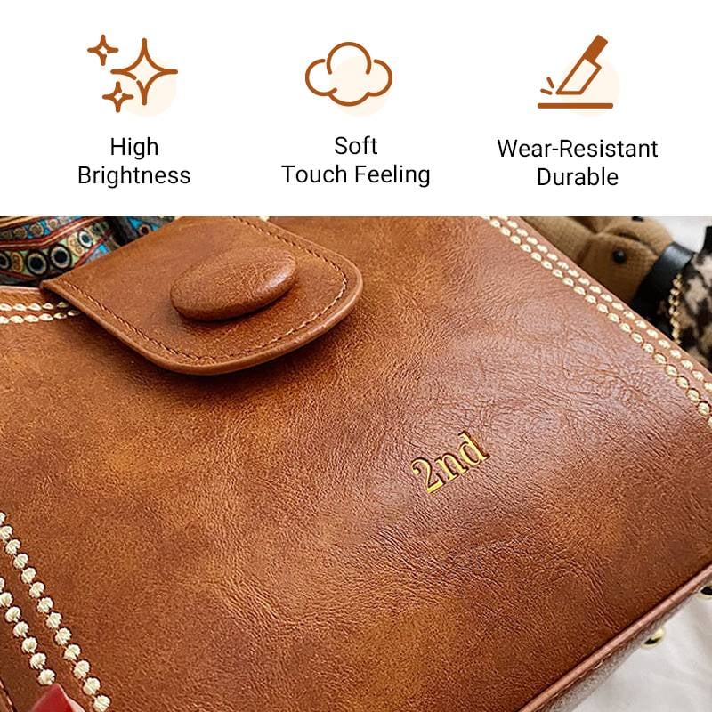 🎁LAST DAY SALE👜Vintage Fashion Bag with Adjustable Wider Shoulder Strap