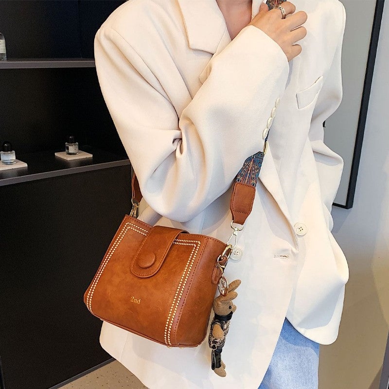 🎁LAST DAY SALE👜Vintage Fashion Bag with Adjustable Wider Shoulder Strap