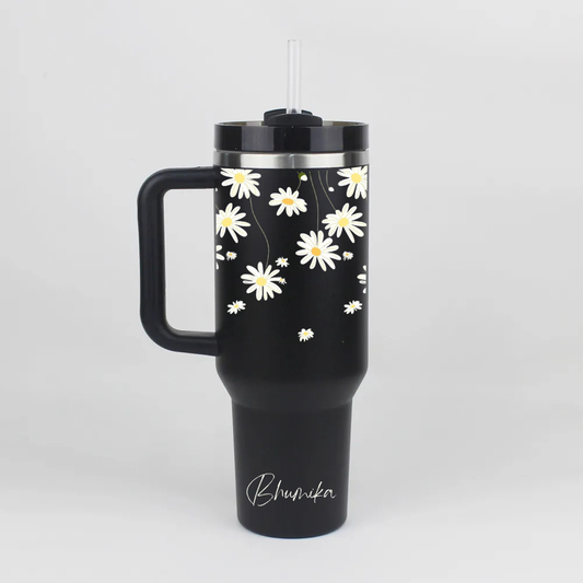 Personalized BotaniCup™ Tumbler with Straw & Lid