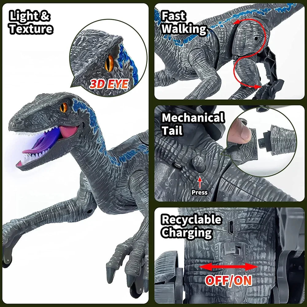 Optimal Children Gifts Realistic Remote Control Dinosaurs
