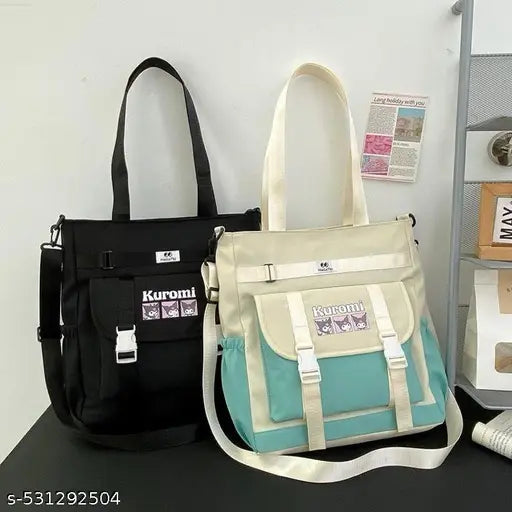 Cute Kuromi Large Capacity Shoulder Bag