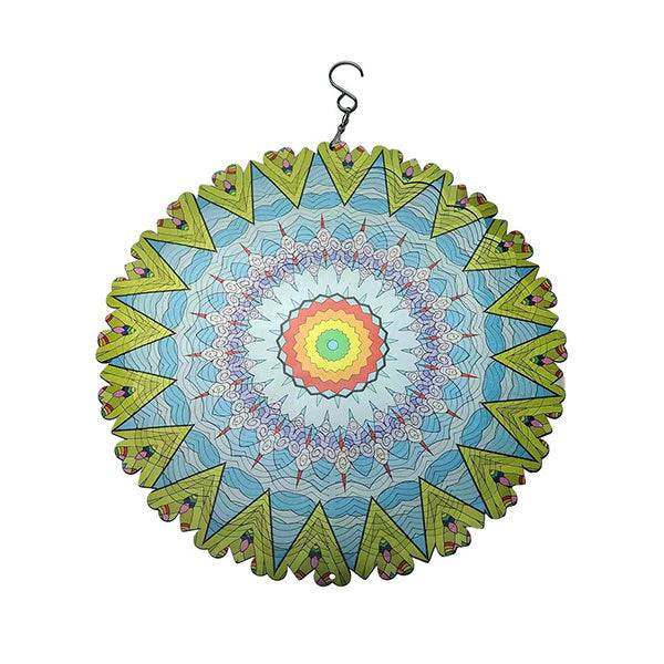 3D Colorful Wind Spinning Mandala