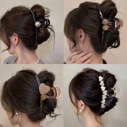 4 New Elegant Large Clip