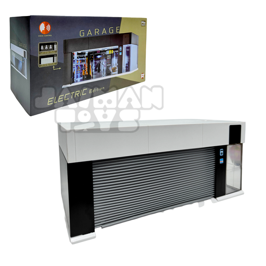 Electric Motorized Garage – Voice Control, 1:64 Scale Display Diorama for Die-Cast Cars (PosterCars /Tomica/Mini GT)