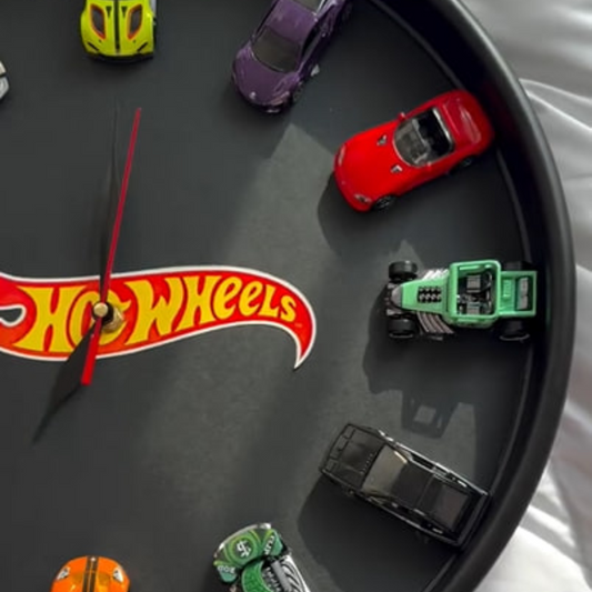 Die Cast Car Clock