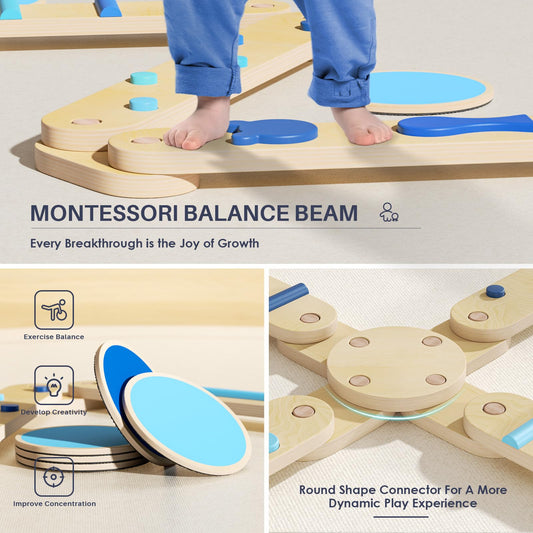 Anchor Series Balance Beam (6pcs) – 3 Color Options